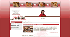 Desktop Screenshot of fleischerei-partyservice-wehner.de